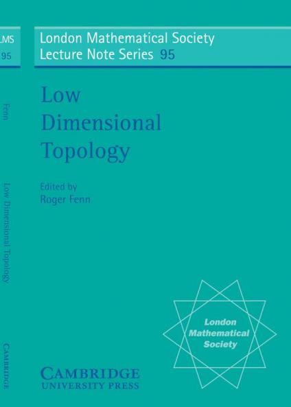 Low Dimensional Topology