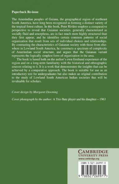 Individual and Society in Guiana