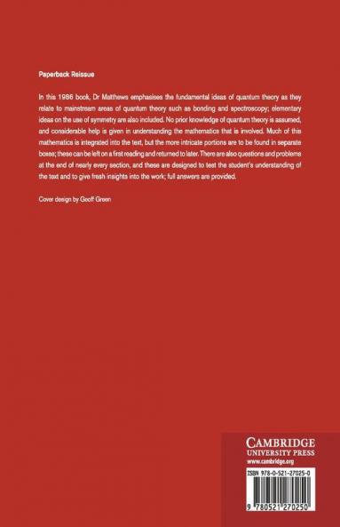 Quantum Chemistry of Atoms and Molecules