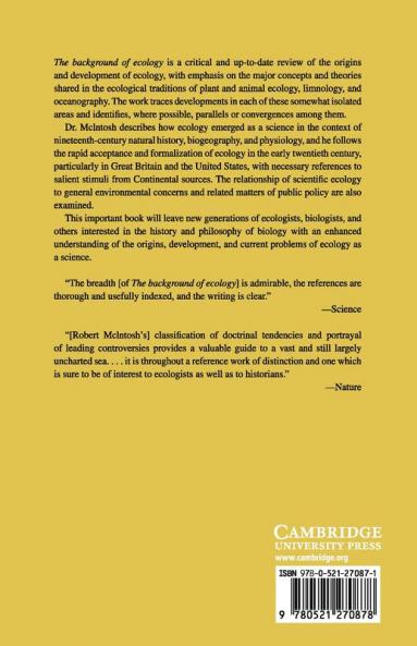 Background of Ecology
