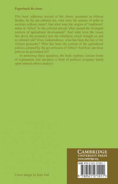 Essays on the Political Economy of Rural Africa