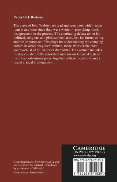 The Selected Plays of John Webster
