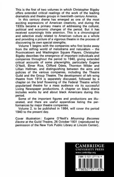 A Critical Introduction to Twentieth-Century American Drama