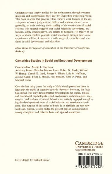 The Development of Social Knowledge