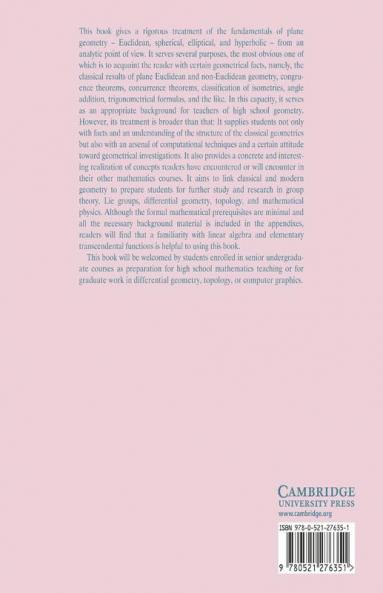 Euclidean and Non-Euclidean Geometry