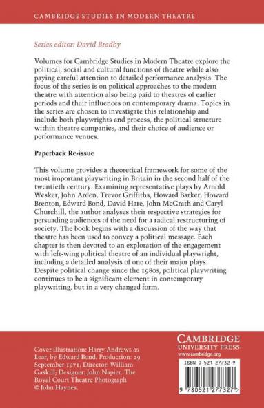 Strategies of Political Theatre