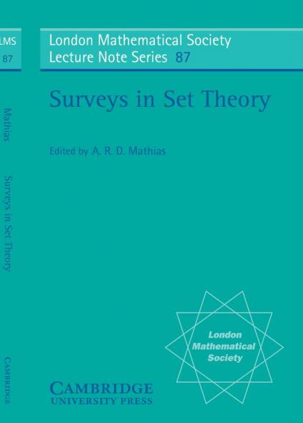 Surveys in Set Theory