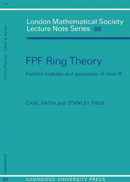 Fpf Ring Theory