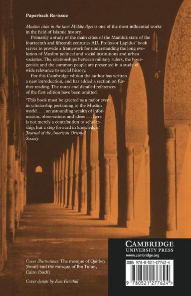 Muslim Cities in Later Middle Ages