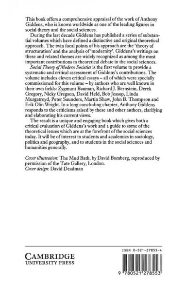 Social Theory of Modern Societies