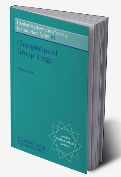 Classgroups of Group Rings