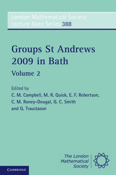 Groups St Andrews 2009 in Bath