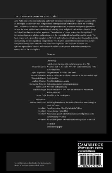 The Cambridge Companion to Arvo Pärt