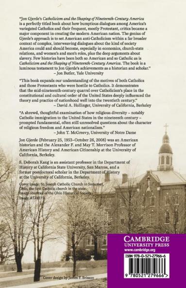 Catholicism and the Shaping of Nineteenth-Century America