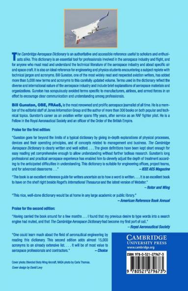 The Cambridge Aerospace Dictionary