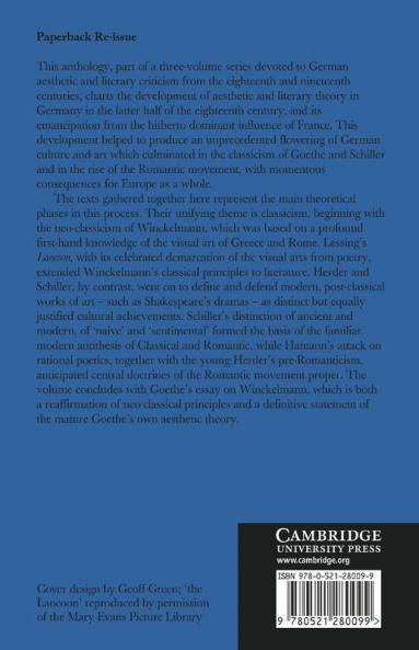 German Aesthetic and Literary Criticism