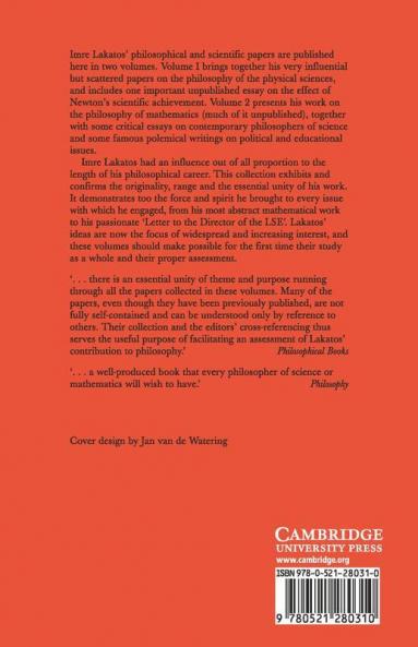 The Methodology of Scientific Research Programmes