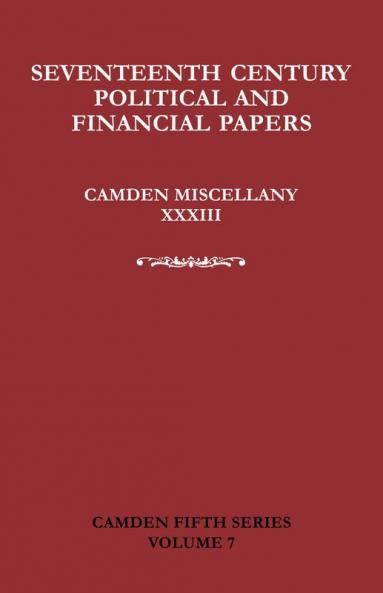 Seventeenth-Century Parliamentary and Financial Papers