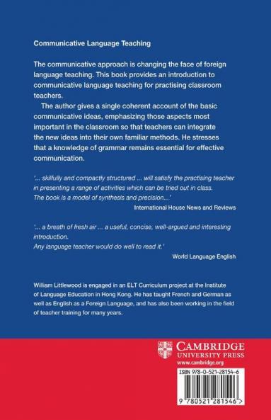 Communicative Language Teaching