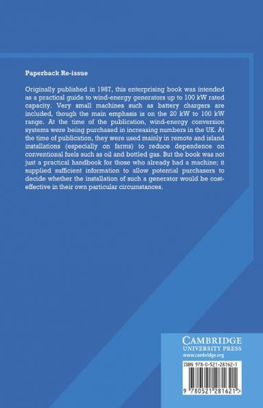 A Guide to Small Wind Energy Conversion Systems