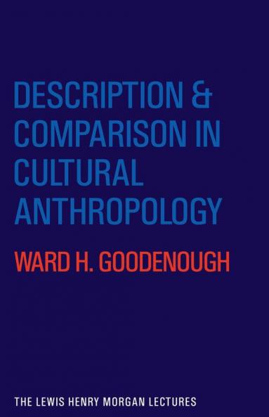 Description and Comparison in Cultural Anthropology