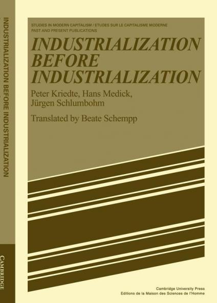 Industiarlization Before Industiarlization