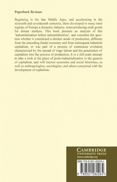 Industiarlization Before Industiarlization