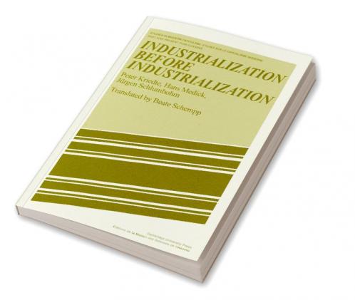 Industiarlization Before Industiarlization