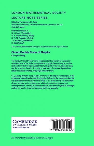 Circuit Double Cover of Graphs