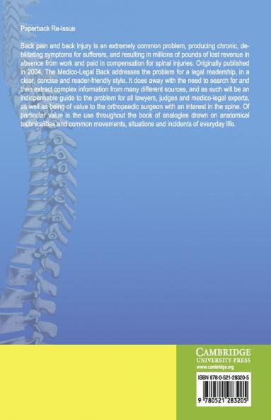 The Medico-Legal Back