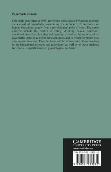 Hormones and Human Behaviour