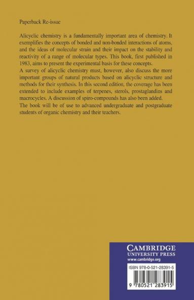 Alicyclic Chemistry