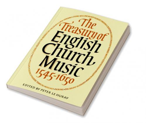 The Treasury of English Church Music 1545-1650