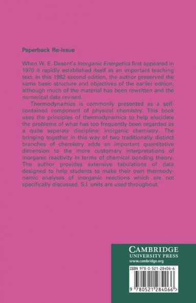 Inorganic Energetics