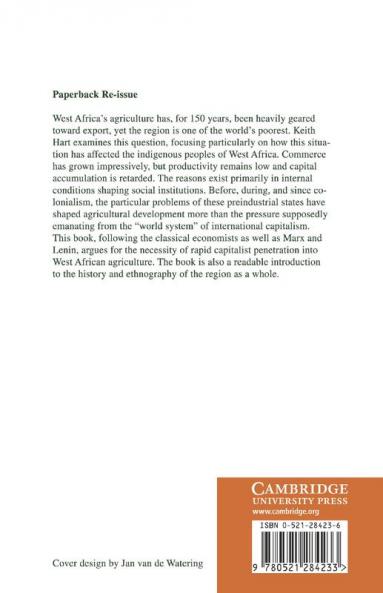 The Political Economy of West African Agriculture