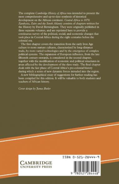 Central Africa to 1870