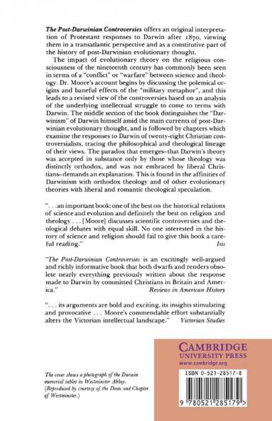 The Post-Darwinian Controversies