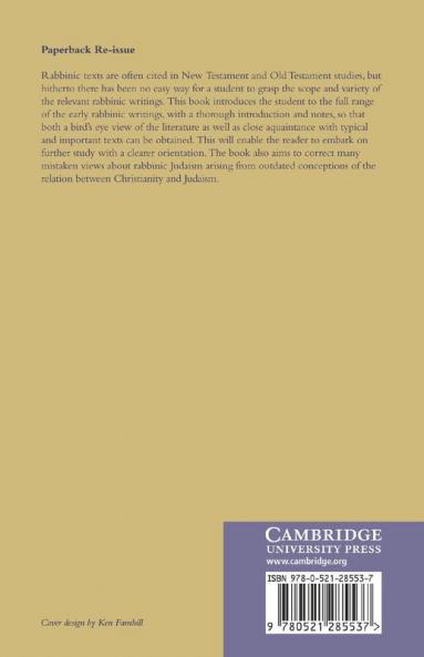 Early Rabbinic Writings