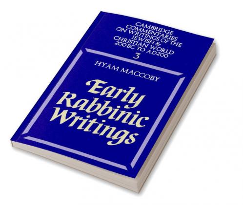 Early Rabbinic Writings