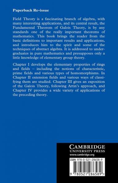 An Introduction to Field Theory