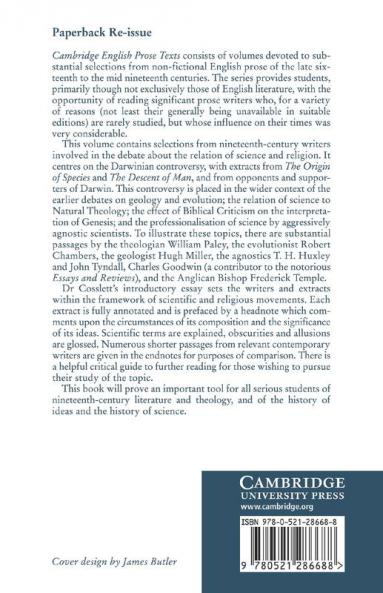 Science and Religion in the 19th Century