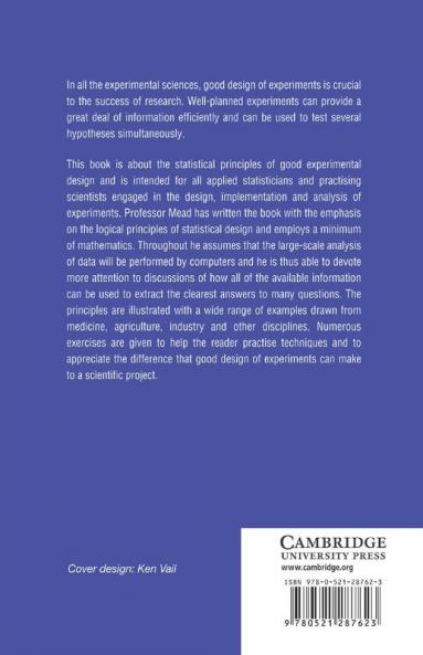 The Design of Experiments