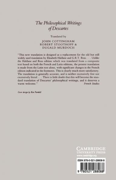 The Philosophical Writings of Descartes