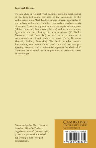 Lutes Viols Temperaments