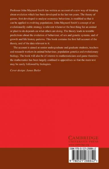 Evolution and the Theory of Games