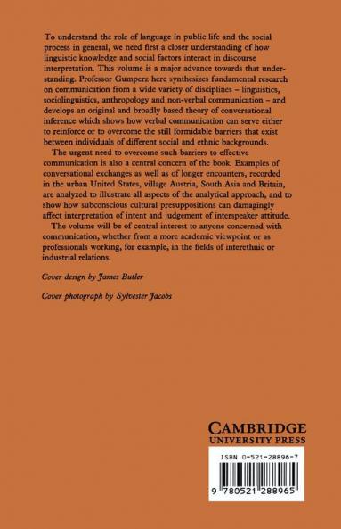 Discourse Strategies