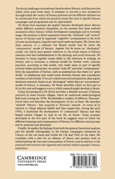 Literacy in Theory and Practice