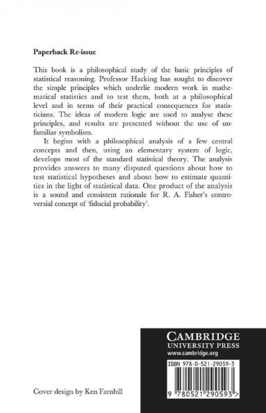 Logic of Statistical Inference