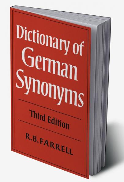 Dictionary of German Synonyms