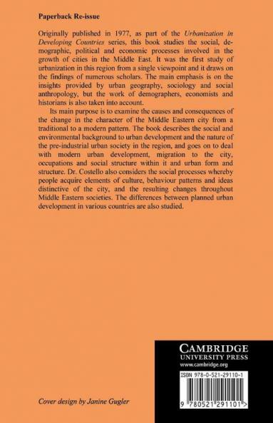 Urbanization in the Middle East